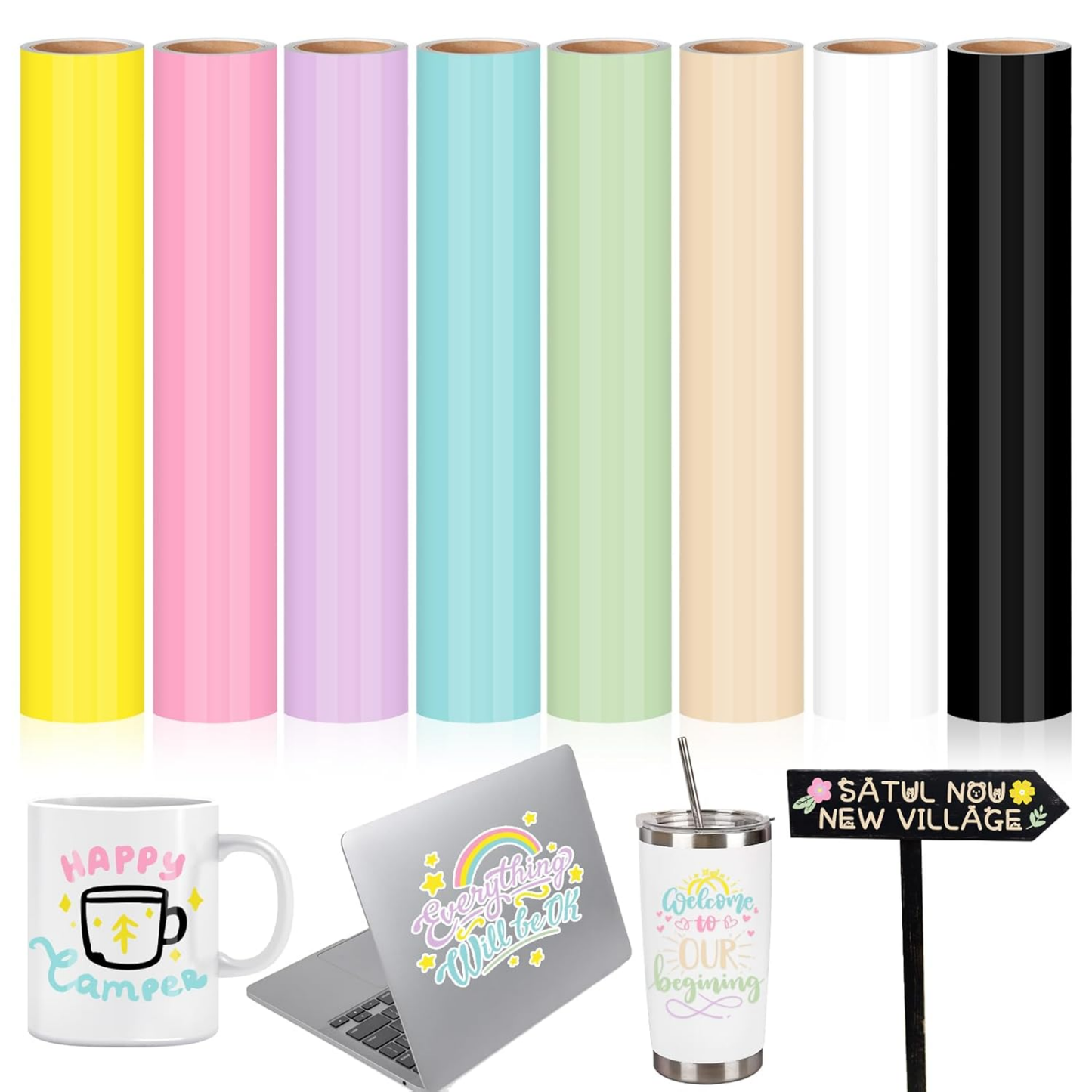 Teckwrap A4 Sheet Bundles - 001 Matte or Glossy image 4