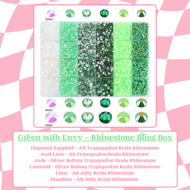 Rhinestone Bling Boxes (3mm, 4mm and 5mm) Contains Approximately 18,600!! image 5