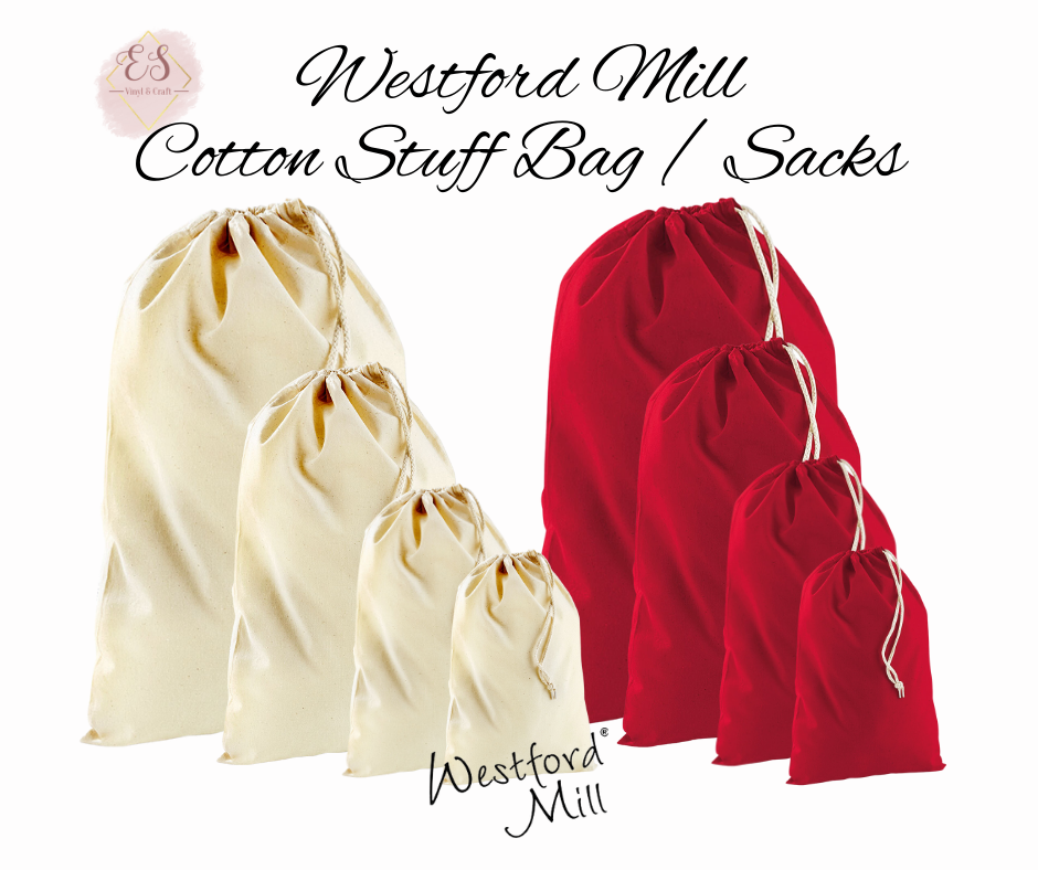 Westford Mill Cotton Stuff Bag / Sacks image 0