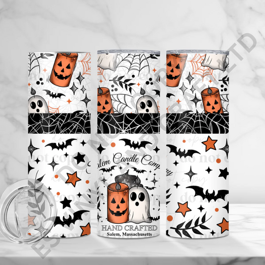 Salem Candle Company - Full 20oz Tumbler Sublimation Ready Print image 0