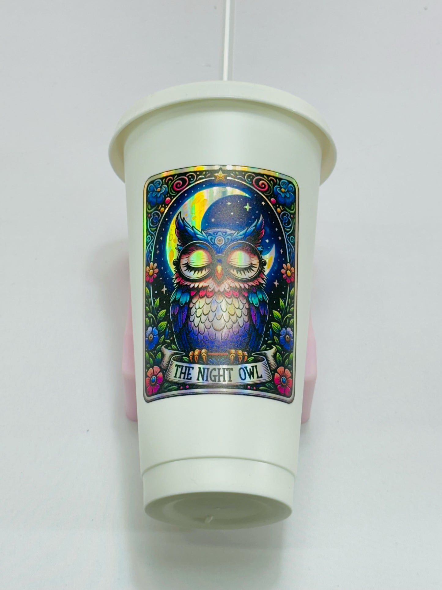 Tarot Card Decals - Teckwrap Holographic Rainbow Silver - Section 3 image 2
