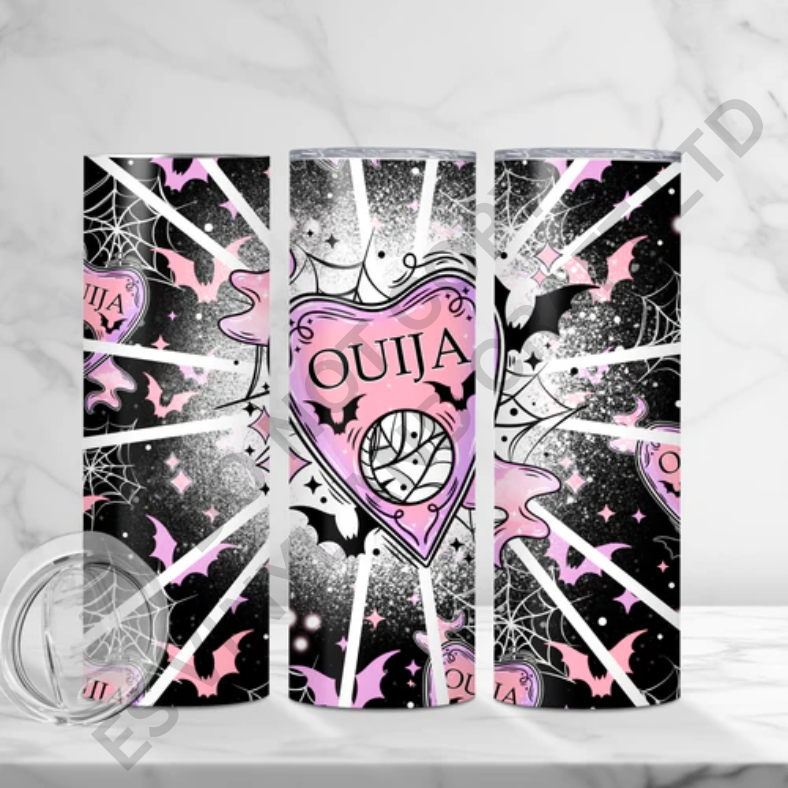 Ouija - Full 20oz Tumbler Sublimation Ready To Print image 0
