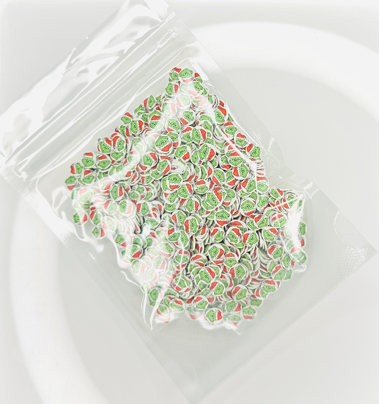 Who Stole Christmas? - Polymer Clay Slices image 1