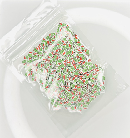 Who Stole Christmas? - Polymer Clay Slices image 1