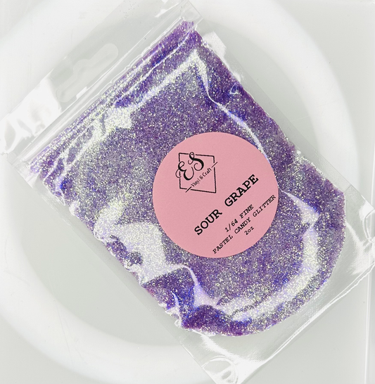 Sour Grape - Pastel Candy Fine Glitter Mix image 0