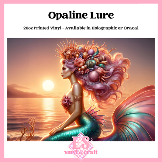 Opaline Lure - 20oz Printed Tumbler Self Adhesive Vinyl image 0