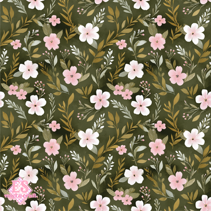 Flutter & Bloom Collection - UV Printed Vinyl 12" x 12" Sheet image 6