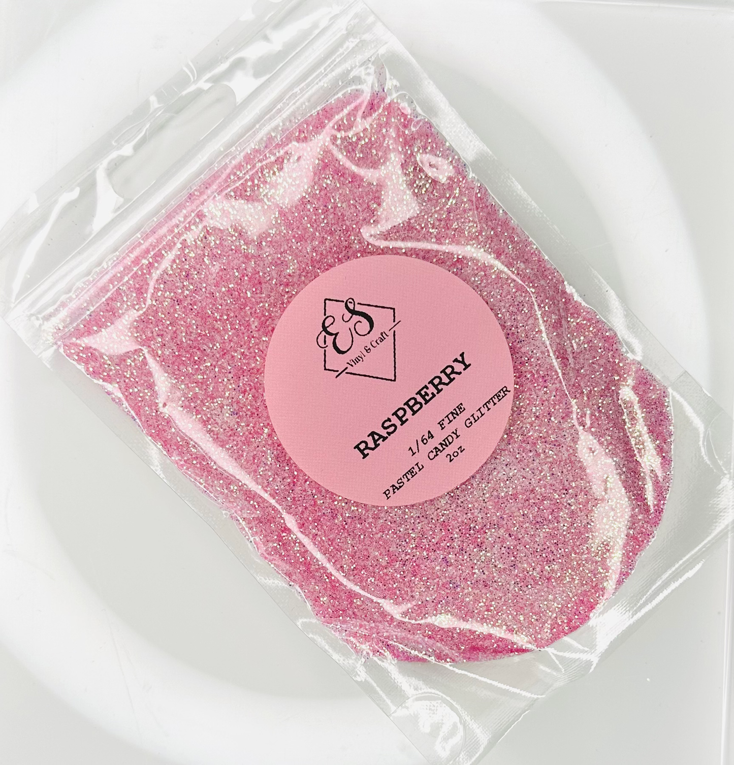 Raspberry - Pastel Candy Fine Glitter Mix image 0