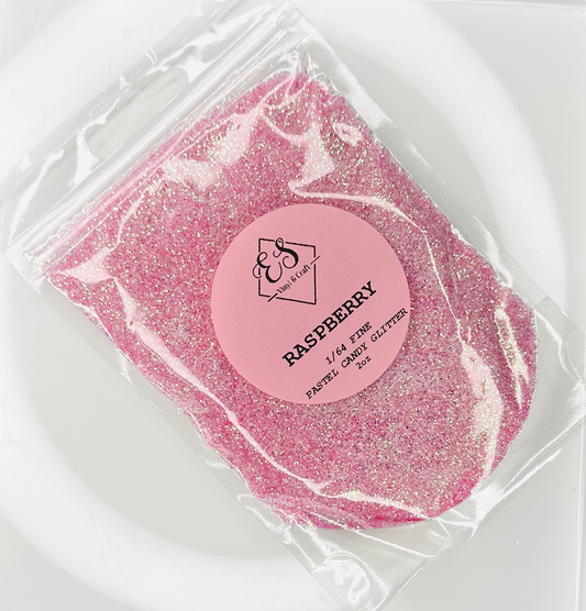 Raspberry - Pastel Candy Fine Glitter Mix image 0