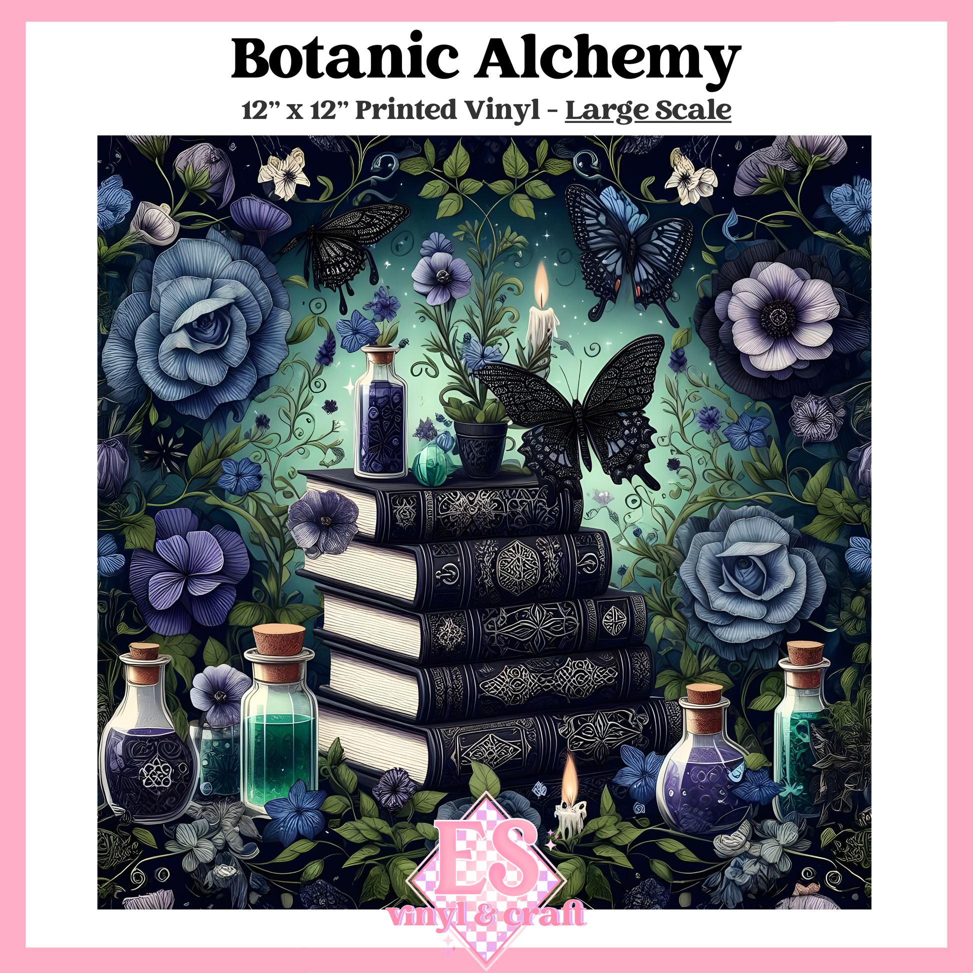 Botanic Alchemy - Small or Large Scale Options - 12" x 12" Sheet image 2
