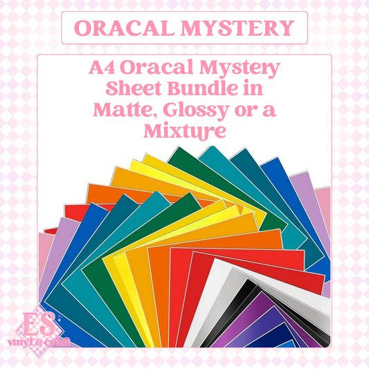 Starter Oracal Mystery Sheet Bundle A4 x 10 Sheets image 0