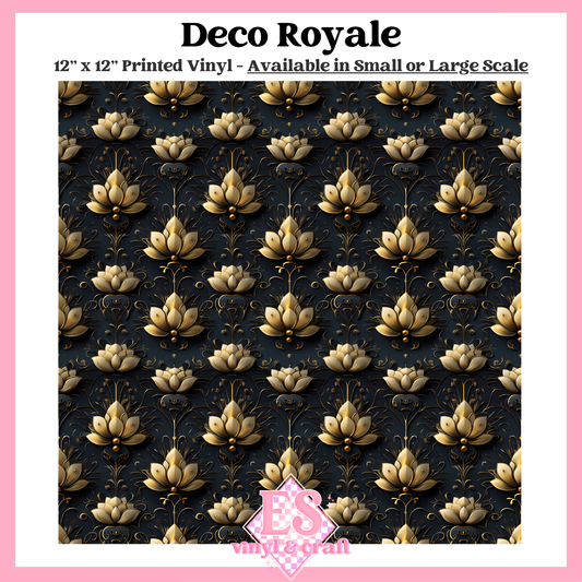 Deco Royale - Small or Large Scale Options - 12" x 12" Sheet image 0