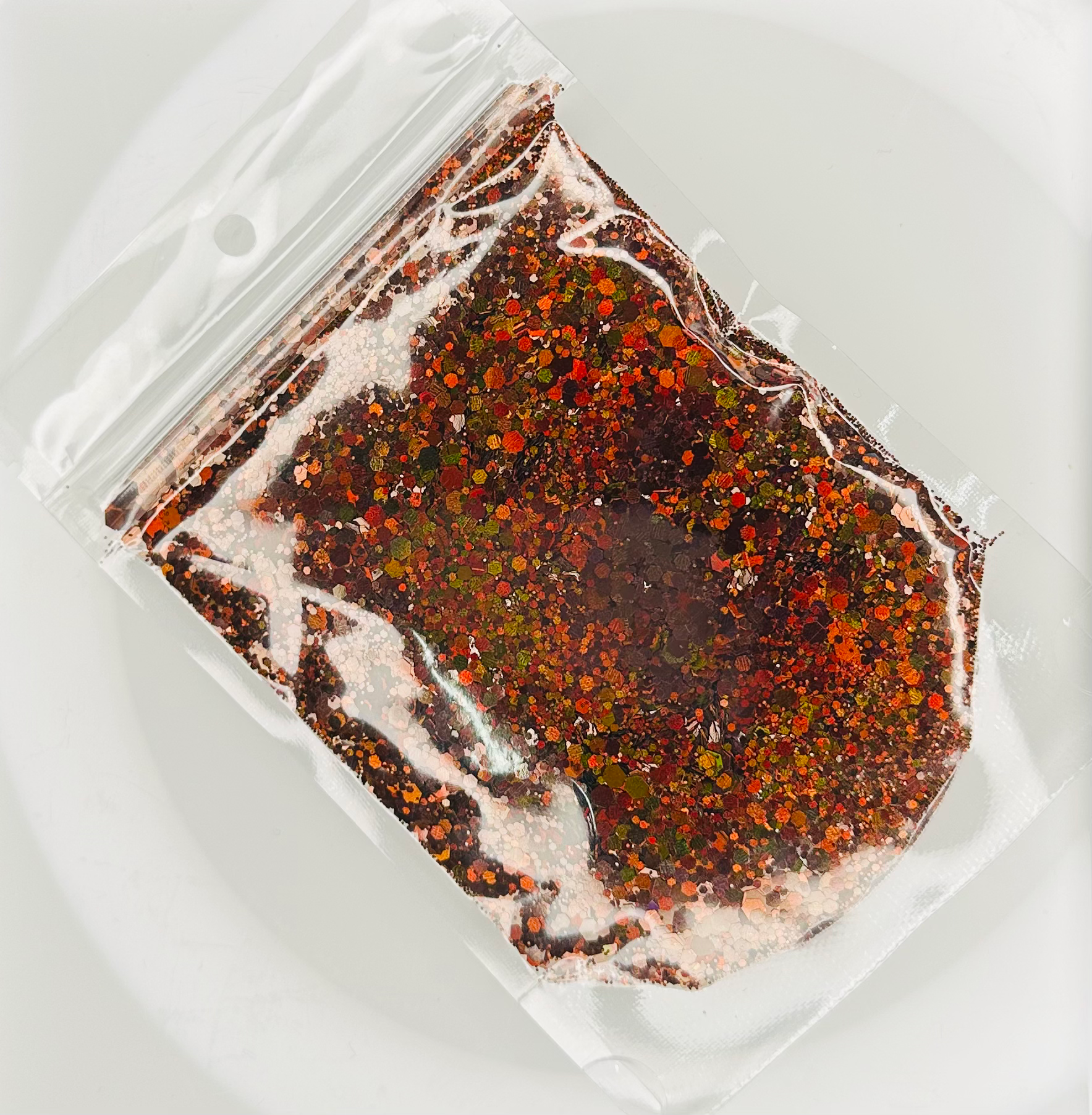 Chocolate Orange - Holographic Chunky Glitter Mix image 1