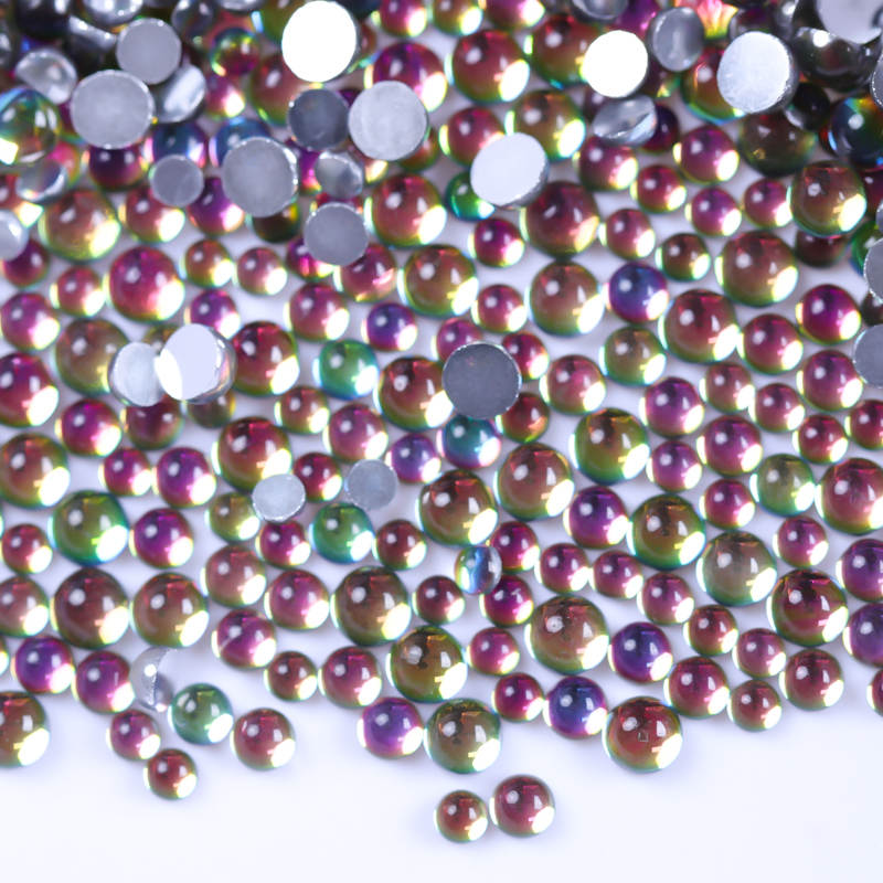 Glass Mermaid Pearls - Rainbow image 0
