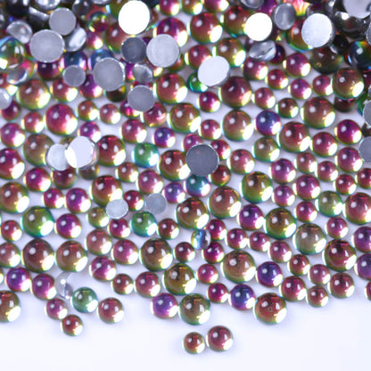 Glass Mermaid Pearls - Rainbow image 0