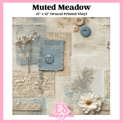 Whispered Linen Collection - 12" x 12" Sheet (12 Different Designs) image 7