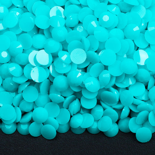 Aquamarine - Jelly Solid Rhinestones (3mm, 4mm & 5mm) image 0