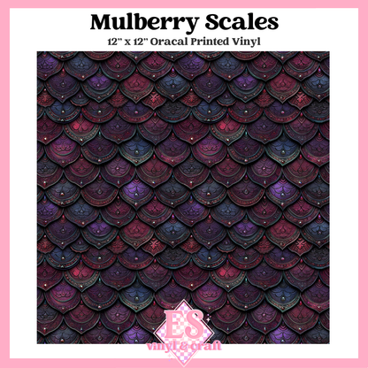 Prismatic Dragon Scale Collection - 12" x 12" Sheet (14 Different De image 3