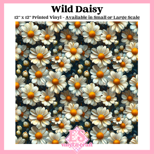 Wild Daisy - Small or Large Scale Options - 12" x 12" Sheet image 0