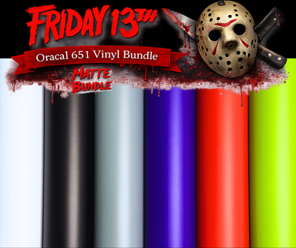 Friday 13th! - Oracal Bundle - Matte or Glossy - LIMITED EDITION! image 1