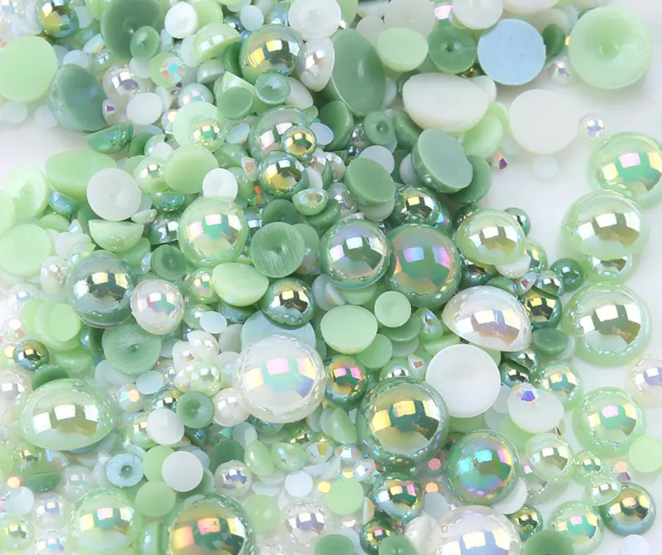 Princess and the Frog - Pearl & Rhinestone Mix image 0