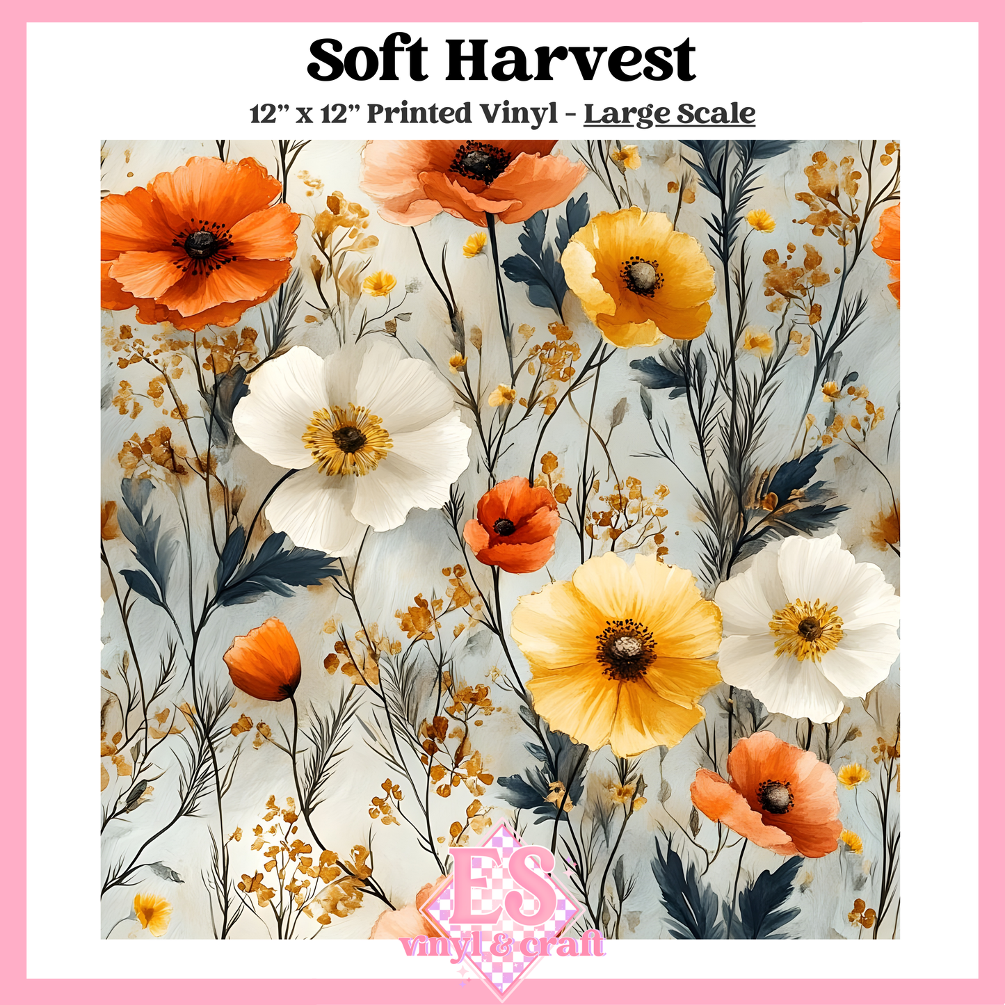 Soft Harvest - Small or Large Scale Options - 12" x 12" Sheet image 2