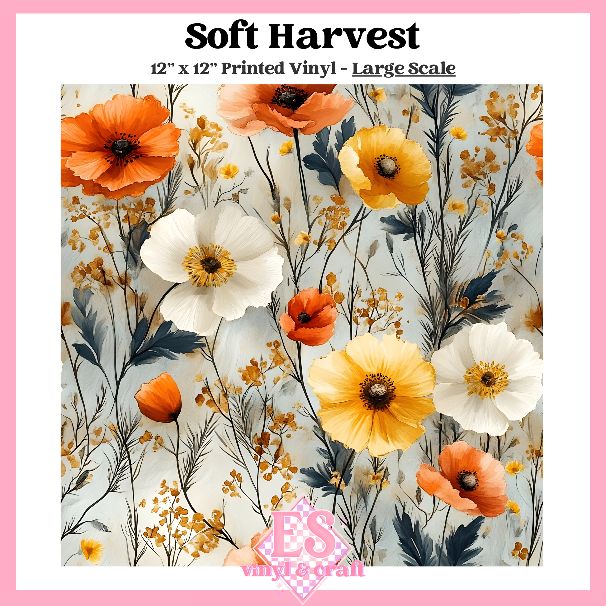 Soft Harvest - Small or Large Scale Options - 12" x 12" Sheet image 2