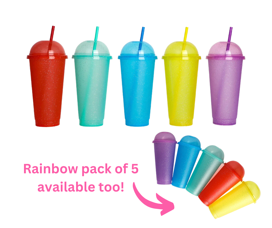 Glitter Dome 24oz Cold Cups image 0
