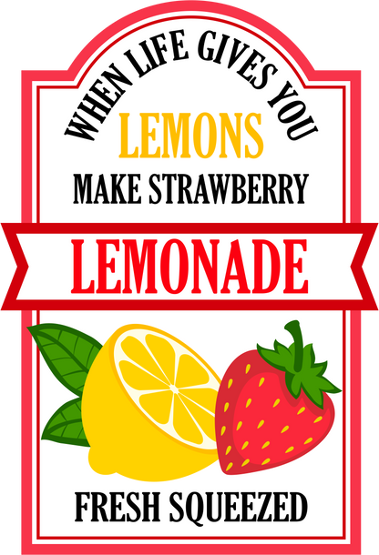 When Life Gives You Lemons Make Strawberry Lemonade image 2