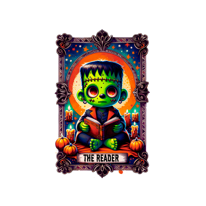 Halloween Tarot Card Decals - White Glossy Section 3 image 12