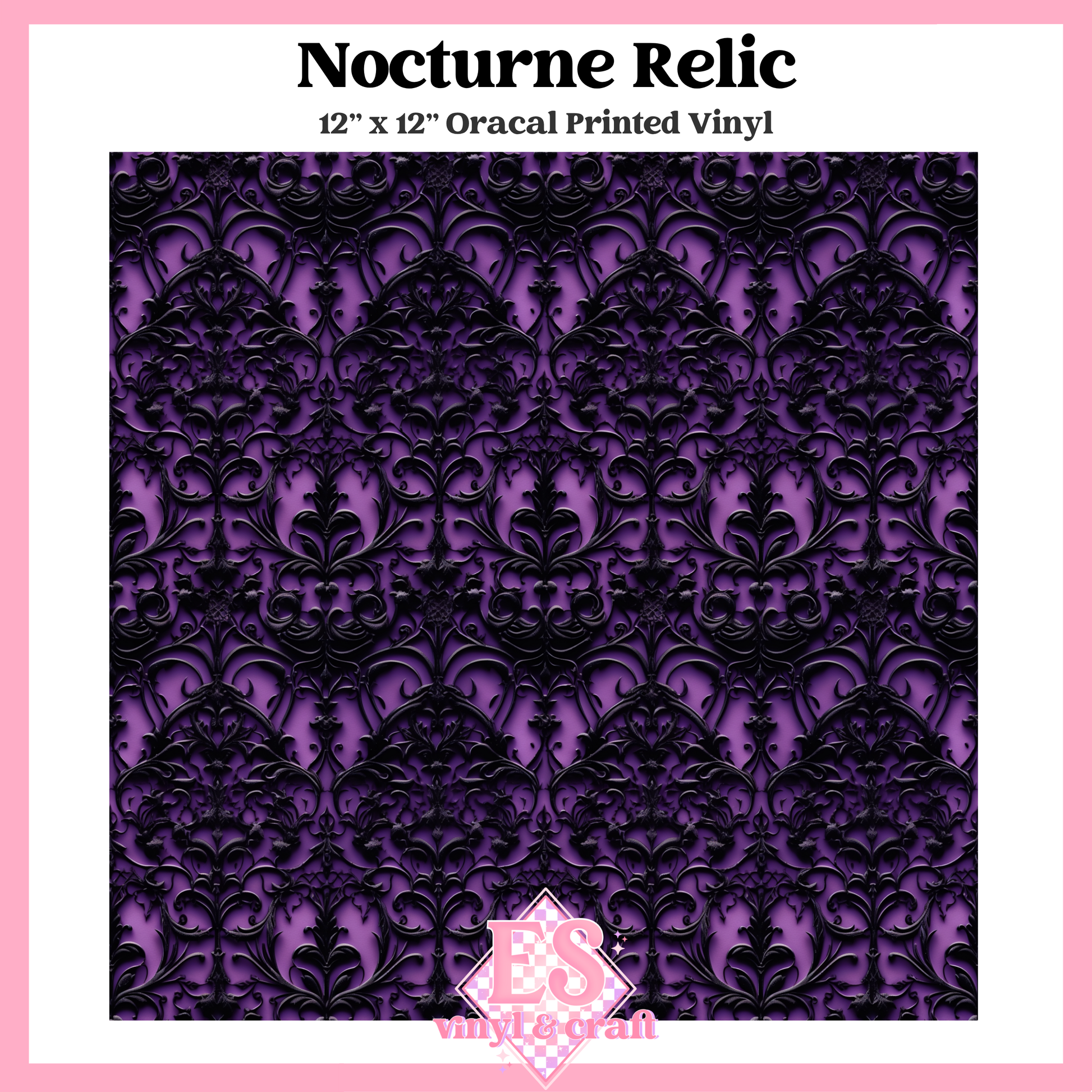 Obsidian Amethyst Collection - 12" x 12" Sheet (12 Different Designs) image 4