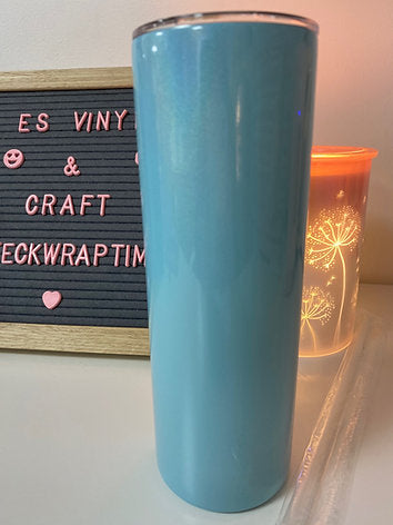 20oz Glitter Sublimation Tumbler