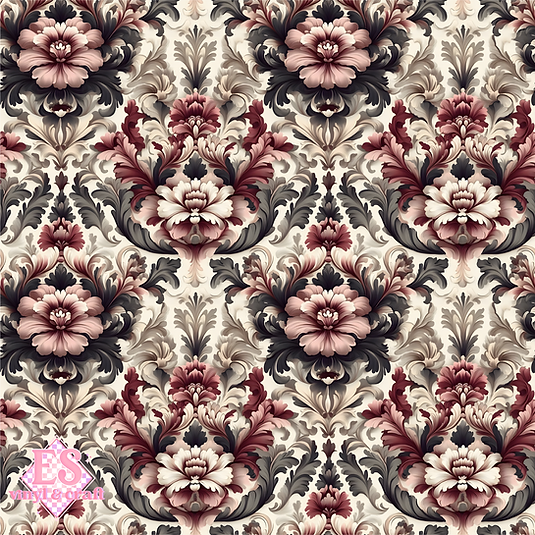 Velvet Baroque Collection SMALL - Section 3 - 12" x 12" Sheet
