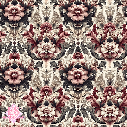 Velvet Baroque Collection SMALL - Section 3 - 12" x 12" Sheet