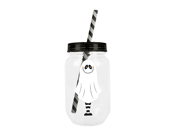 Halloween Cup and Straw 500ml