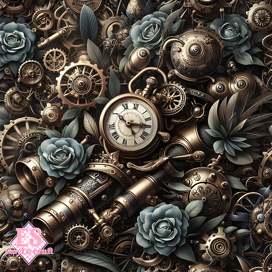 The Eternal Botanica Collection - Section 1 - 12" x 12" Sheet