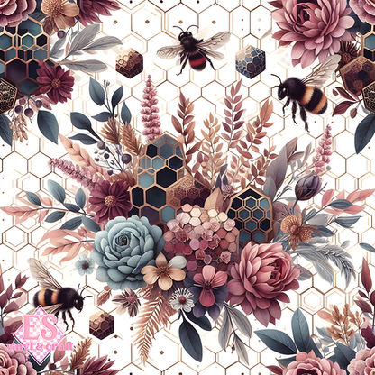 The Botanical Hive Collection - Section 2 - 12" x 12" Sheet
