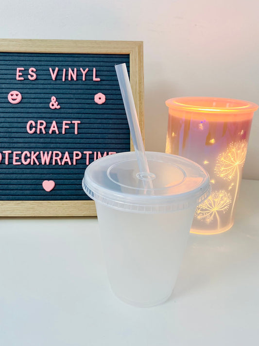 Frosted Solid Cold Cup - 16oz