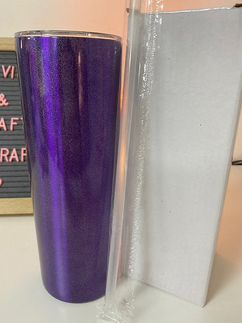 20oz Glitter Sublimation Tumbler