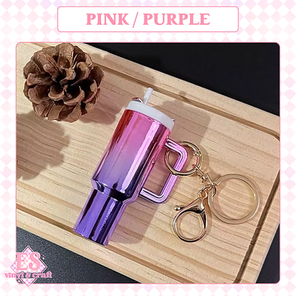 Stanley Ombre 40oz Tumbler Lipstick / Chap Stick Keychain (6 Colours)
