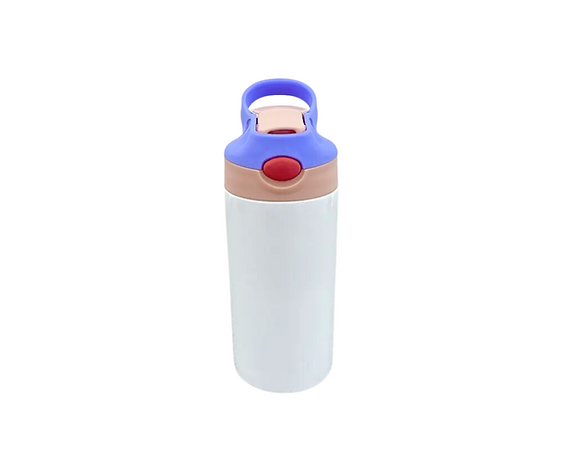 12oz Kids Flip-top White Sublimation Cup