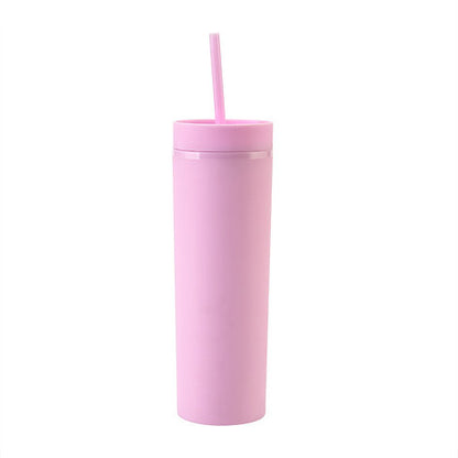 Matte Skinny Tumblers Double Wall 16oz (Letters Z - A11)