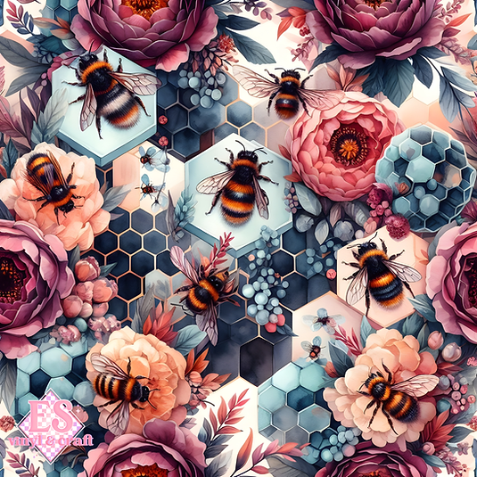 The Botanical Hive Collection - Section 2 - 12" x 12" Sheet
