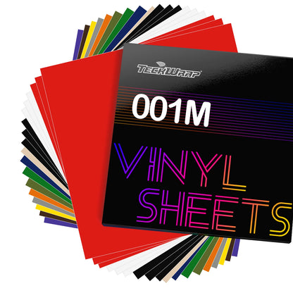 Teckwrap 001 Matte Basic Colour Sheet Pack