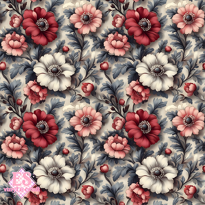 Velvet Baroque Collection SMALL - Section 3 - 12" x 12" Sheet