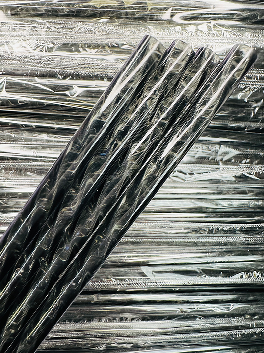 Black Swirl Straw
