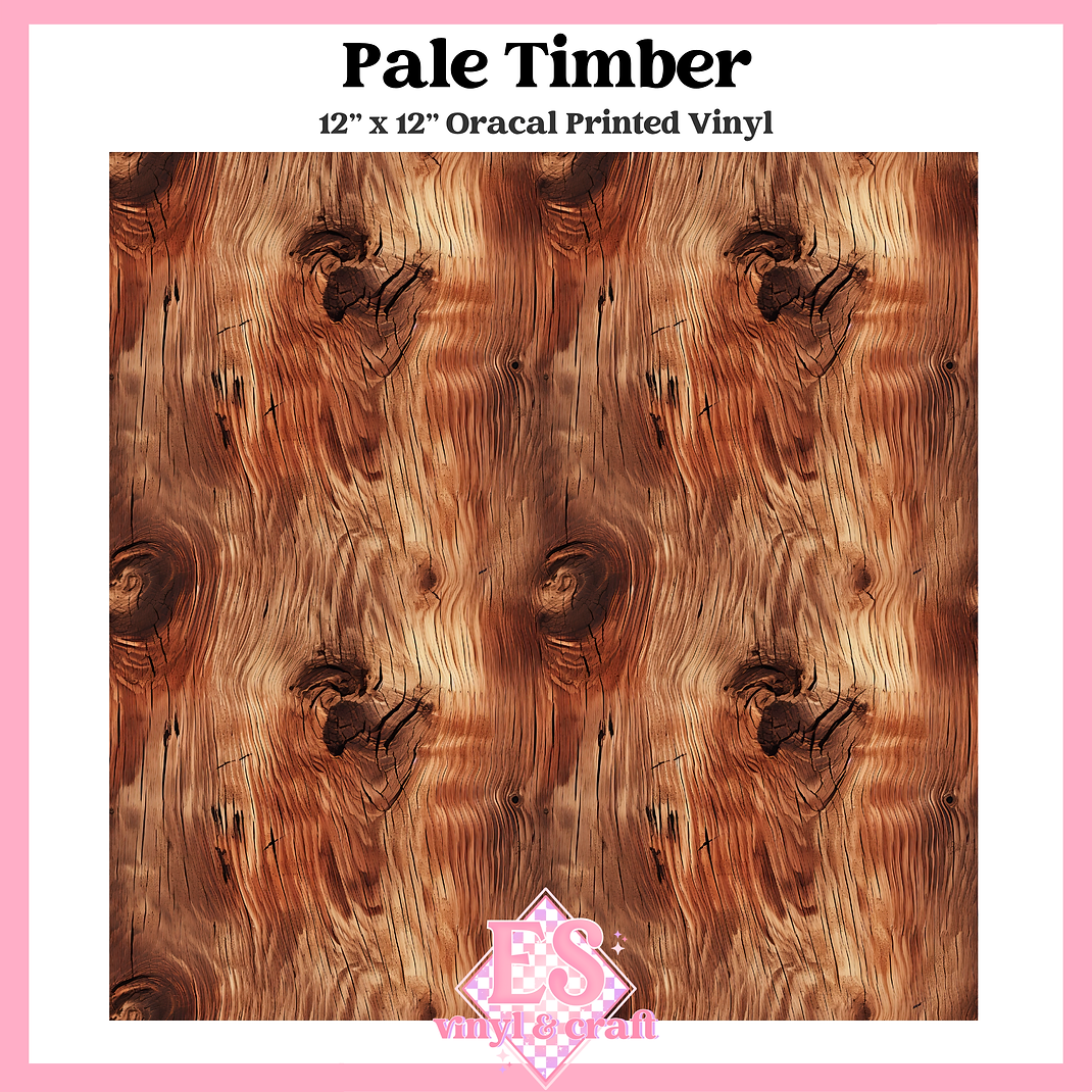 Natural Timber Collection - 12" x 12" Sheet (10 Different Designs)
