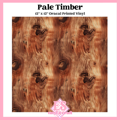 Natural Timber Collection - 12" x 12" Sheet (10 Different Designs)