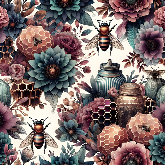 The Botanical Hive Collection - Section 2 - 12" x 12" Sheet