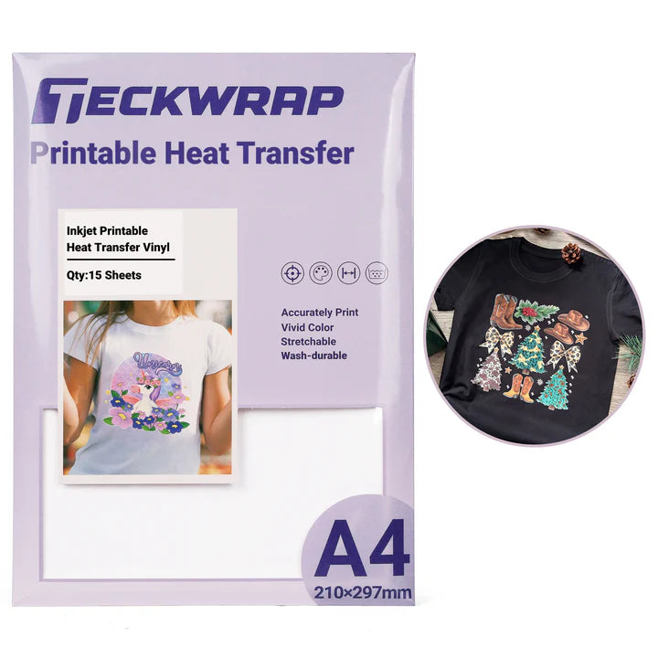 Inkjet Printable Transfer Paper - Matte White